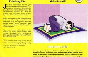 Ebook 99 Asmaul Husna for Kids, Al Wakiil, Cukuplah Allah Menjadi Pelindung Kita (54)