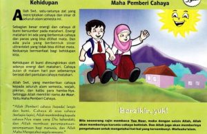 Ebook 99 Asmaul Husna for Kids, An Nuur, Sumber Utama Kehidupan (95)