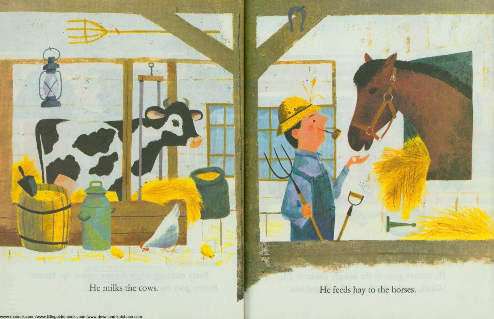 Ebook A Little Golden Book A Day on The Farm (4)