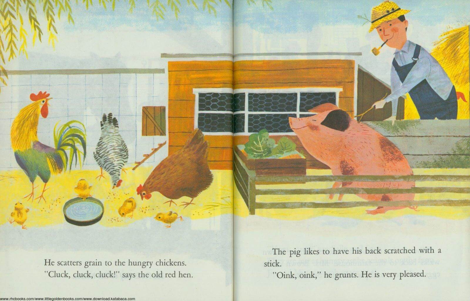 Ebook A Little Golden Book A Day on The Farm (5)