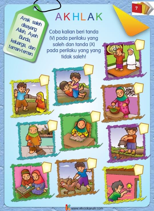 Ebook Buku  Pintar Anak Shaleh Akhlak 9 Ebook Anak