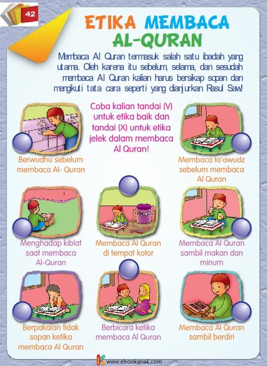 Ebook Buku Pintar Anak Shaleh, Etika Membaca Al-Quran (44)