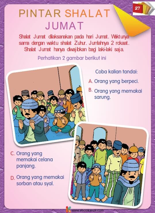 Ebook Buku Pintar Anak Shaleh, Pintar Shalat Jumat (29)