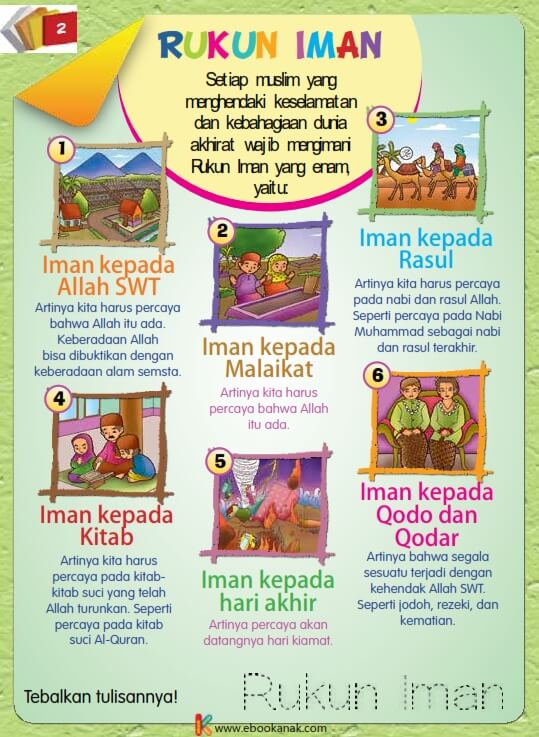 Ebook Buku Pintar Anak Shaleh, Rukun Iman (4)