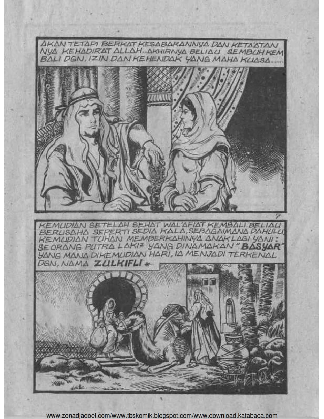 Ebook Komik Sejarah Nabi Zulkifli (8)