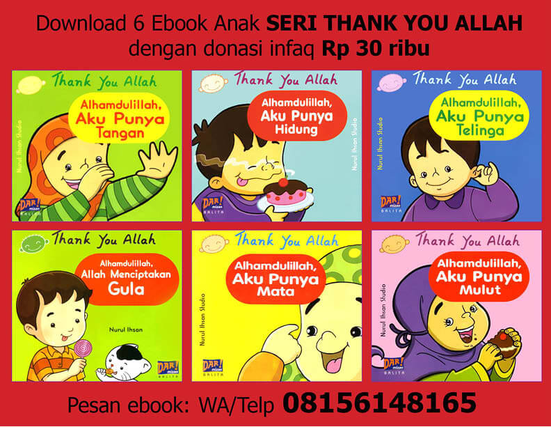 Ebook PDF 6 Buku Seri Thank You Allah