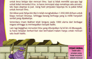 Ebook PDF 77 Pesan Nabi untuk Anak Muslim, Kisah Hadis Terpilih, Jual Genting untuk Bekal Mencari Ilmu (19)