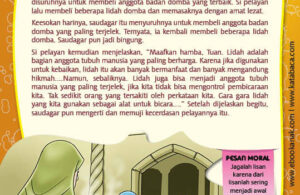 Ebook PDF 77 Pesan Nabi untuk Anak Muslim, Kisah Hadis Terpilih, Masakan Lidah Domba (53)