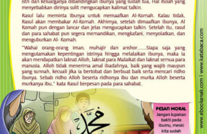 Ebook PDF 77 Pesan Nabi untuk Anak Muslim, Kisah Hadis Terpilih, Mengutamakan Istri Melalaikan Ibu (63)