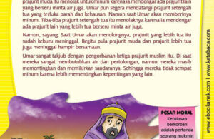 Ebook PDF 77 Pesan Nabi untuk Anak Muslim, Kisah Hadis Terpilih, Pengorbanan Tiga Prajurit Muslim (59)