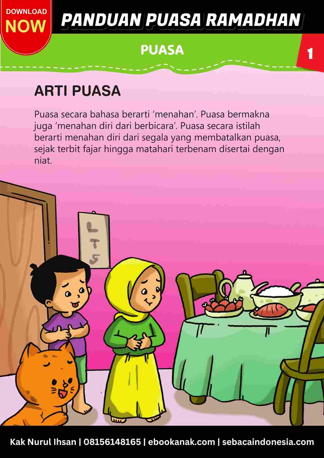 Ebook Panduan Puasa Ramadhan Aku Pintar Puasa; Arti Puasa_11zon