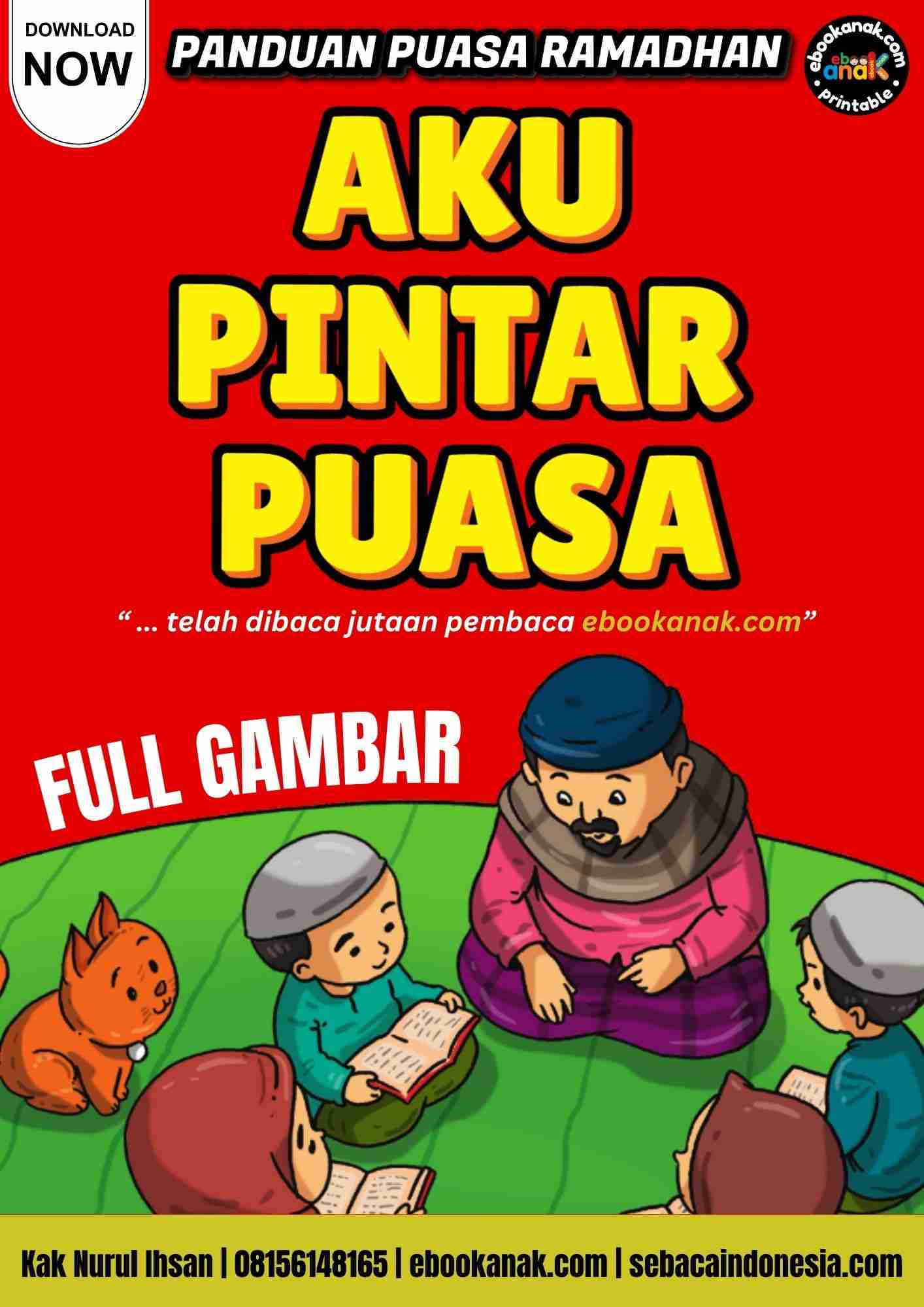 Ebook Panduan Puasa Ramadhan; Aku Pintar Puasa E130225