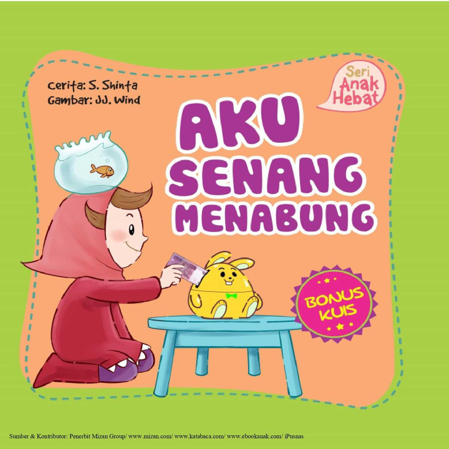 Ebook Seri Anak Hebat, Aku Senang Menabung (1)