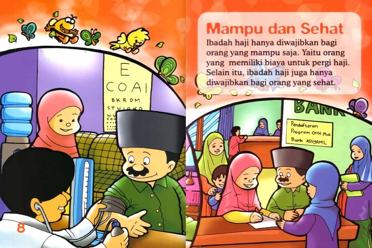 Ebook Seri Fiqih Anak Asyiknya Aku Berhaji, Mampu dan Sehat (6)