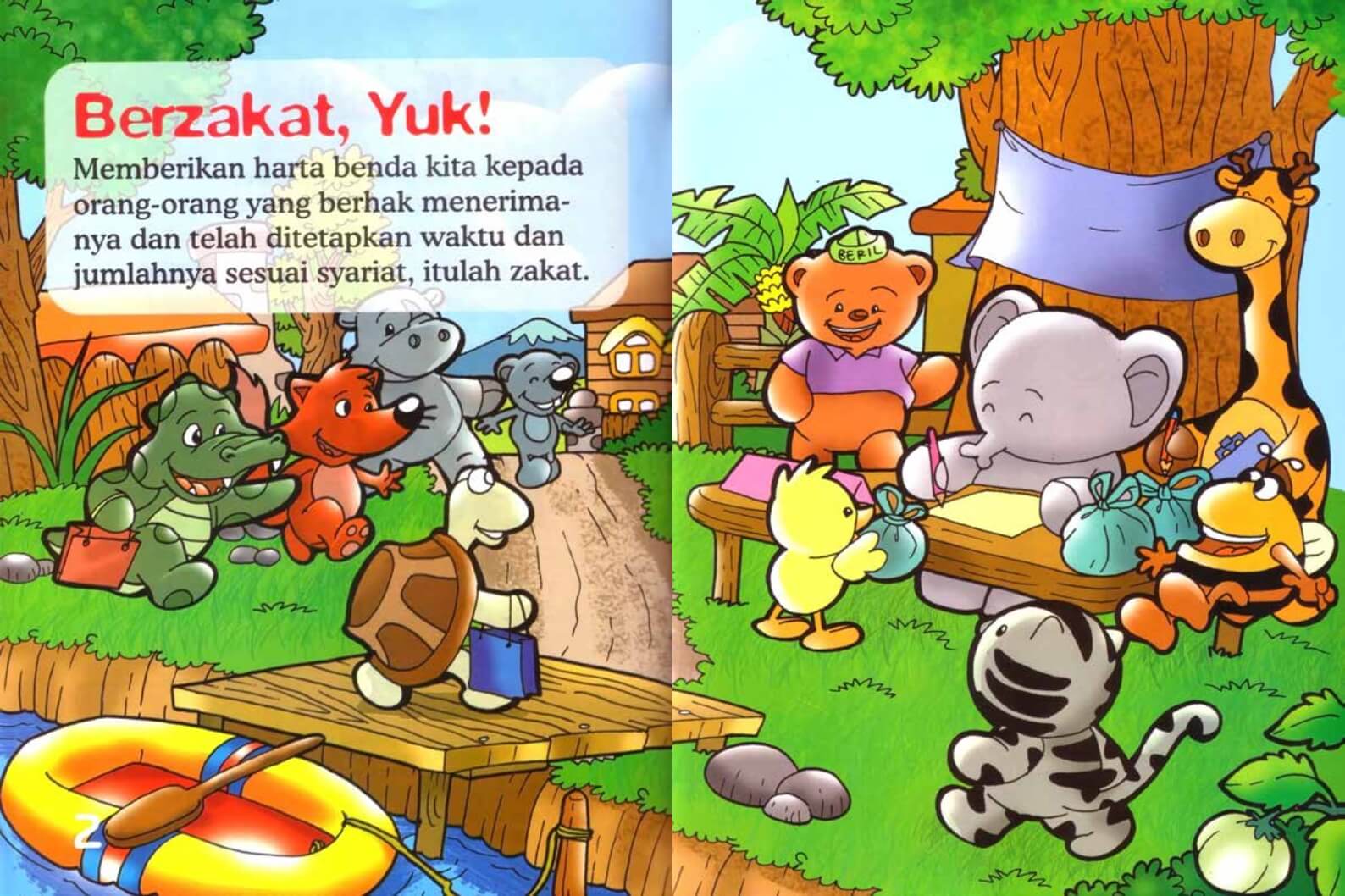 Ebook Seri Fiqih Anak Asyiknya Aku Berzakat, Berzakat, Yuk! (3)