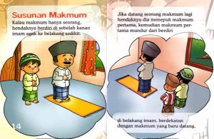 Ebook Seri Fiqih Anak, Asyiknya Aku Shalat Berjamaah, Susunan Makmum (9)