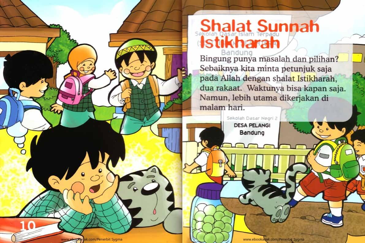 Ebook Seri Fiqih Anak, Asyiknya Aku Shalat Sunnah, Shalat Sunnah Istikharah (7)