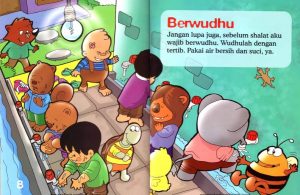 Ebook Seri Fiqih Anak, Asyiknya Aku Shalat Wajib, Berwudhu (6)