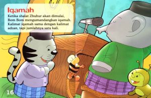 Ebook Seri Fiqih Anak, Asyiknya Aku Shalat Wajib, Iqamah (10)