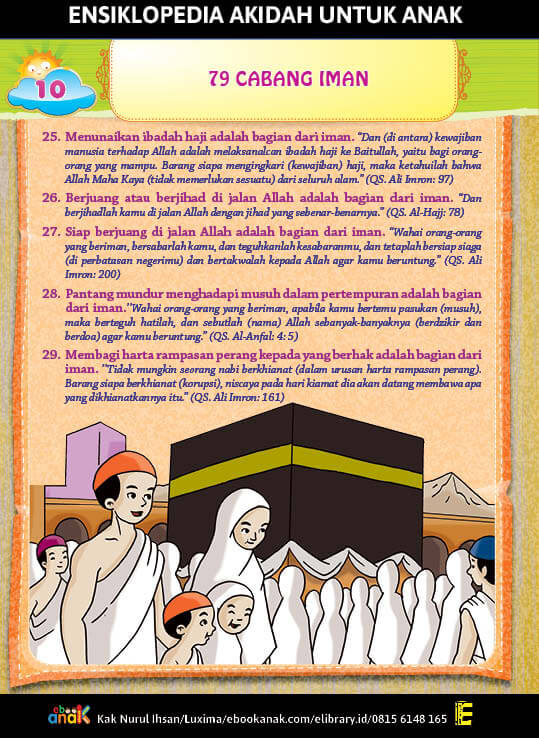 Ensiklopedia Akidah untuk Anak16 Menunaikan Ibadah Haji