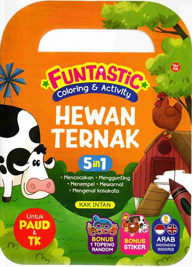 Funtastic Coloring & Activity - Hewan Ternak