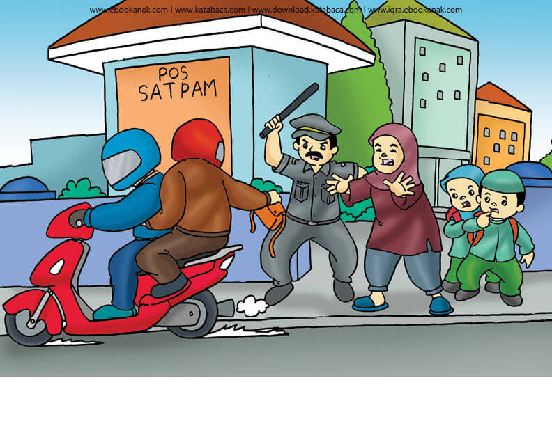 Gambar (1) Merampas Milik Orang Lain Termasuk Perbuatan Dosa