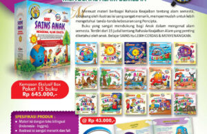 Jual 15 Buku Paket Seri Sains Anak Mengenal Alam Semesta