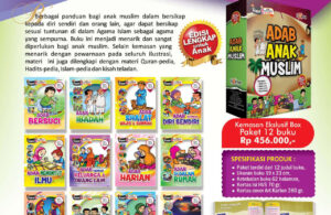 Jual Buku Paket 12 Komik Adab Anak Muslim