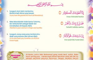 Juz Amma for Kids (22) Surat ke-108 Al-Kautsar
