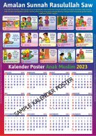 Kalender Poster Anak Muslim 2023