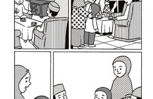 Komik Adab Nabi Muhammad, Menghormati Tamu