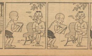 Komik Strip Melukis Pak Tua, Star Weekly, 14 Januari 1961
