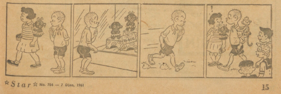 Komik Strip Star Weekly, 7 Januari 1961