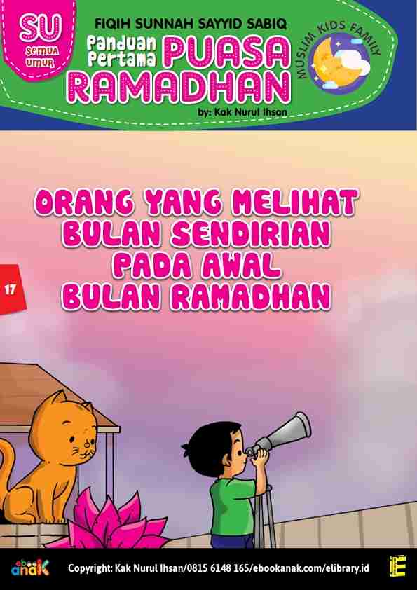 Orang yang Melihat Bulan Sendirian pada Awal Bulan Ramadan