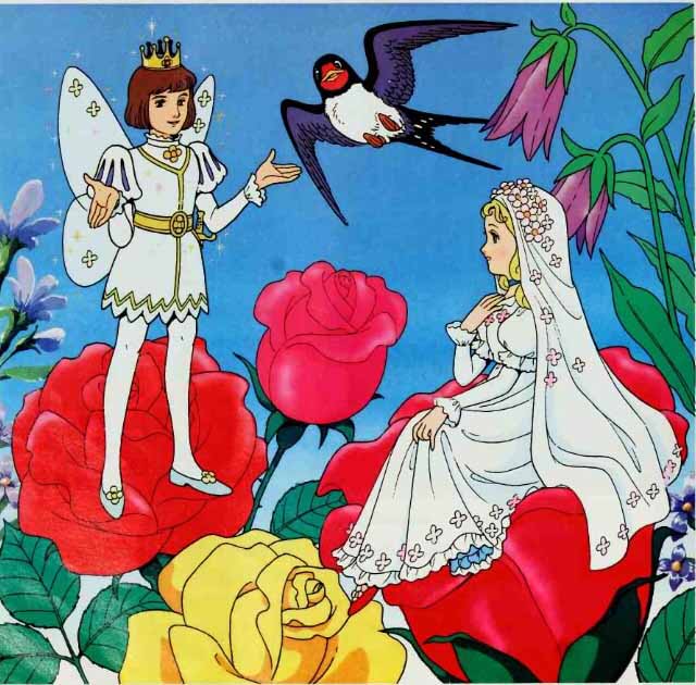 Pangeran Kecil Peri Bunga Jatuh Hati pada Thumbelina