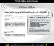 Pintar Berdoa dan Mewarnai (9) Doa Berpakaian