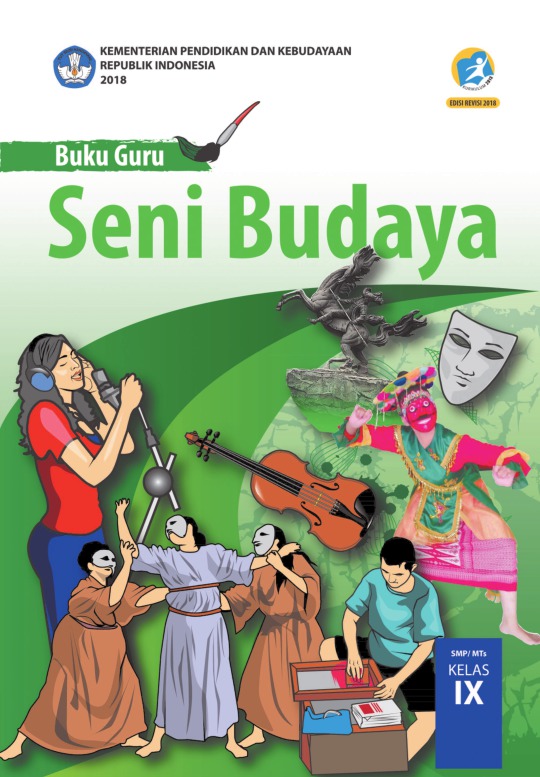 SMP MTs Kelas 9 Buku Guru Seni Budaya Cover