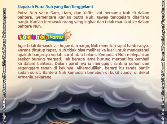 Siapakah Putra Nuh yang Ikut Tenggelam (15)