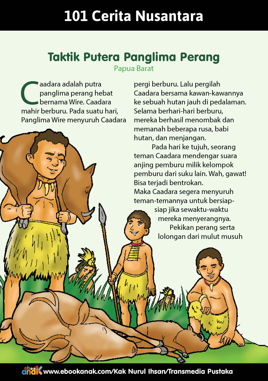 Taktik Putra Panglima Perang (Papua Barat) 101 Cerita Nusantara85 ...