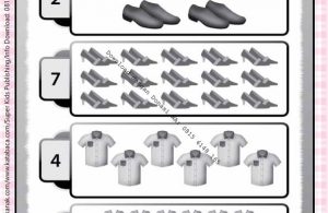 Workbook 10 Menit Pintar Matematika TK A-B, Mencoret Kelebihan Gambar (30)