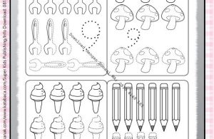 Workbook 10 Menit Pintar Matematika TK A-B, Mengenal Angka 1-10 (10)