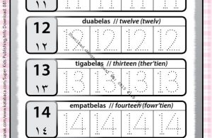 Workbook 10 Menit Pintar Matematika TK A-B, Mengenal Angka 11-20 (36)