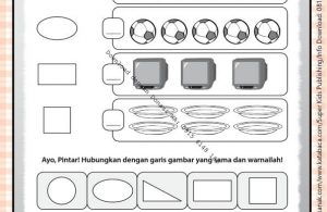 Workbook 10 Menit Pintar Matematika TK A-B, Menghubungkan Gambar (19)