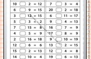 Workbook 10 Menit Pintar Matematika TK A-B, Penjumlahan dan Pengurangan (47)