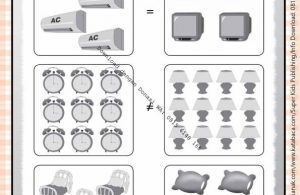 Workbook 10 Menit Pintar Matematika TK A-B, Sama atau Tidak Sama (51)