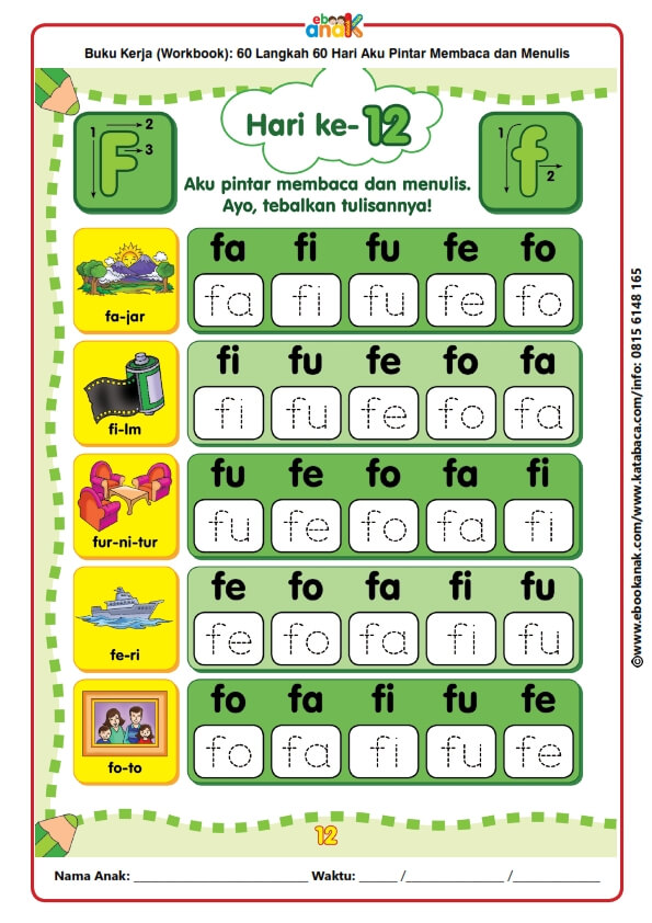 Workbook 60 Langkah 60 Hari Aku Pintar Membaca dan Menulis (13)