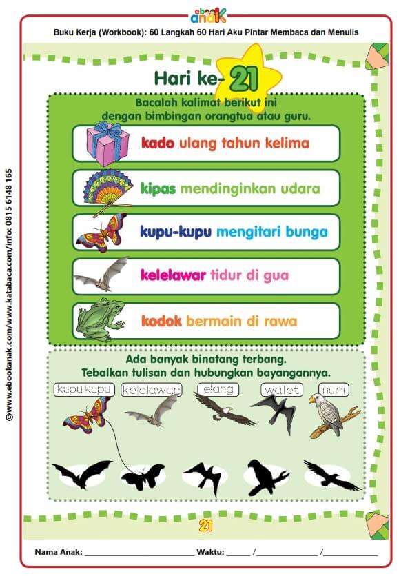 Workbook 60 Langkah 60 Hari Aku Pintar Membaca dan Menulis (22)