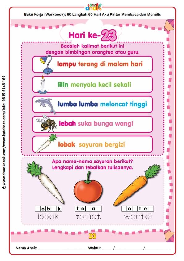 Workbook 60 Langkah 60 Hari Aku Pintar Membaca dan Menulis (24)