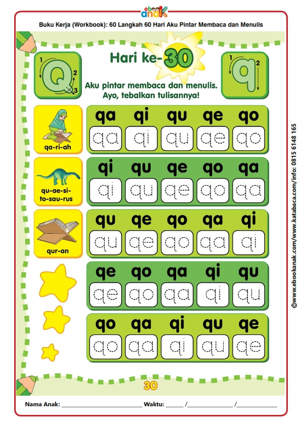 Workbook 60 Langkah 60 Hari Aku Pintar Membaca dan Menulis (31)