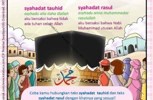 Workbook Brain Games Rukun Islam, Jenis Syahadatain (6)